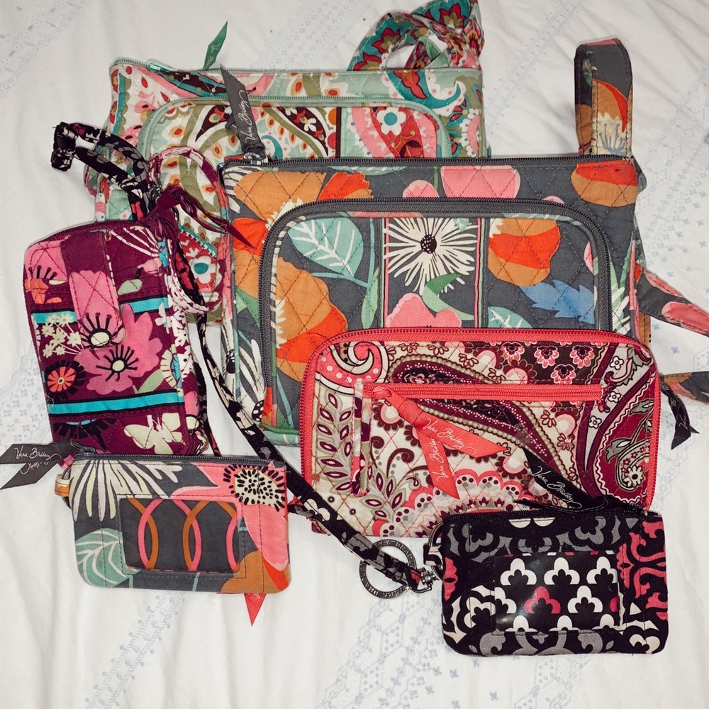 6 PIECE VERA BRADLEY BUNDLE!!!💗🥰⭐️